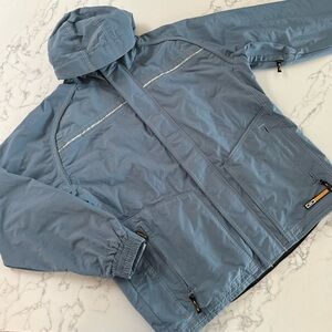 Vintage Oakley Software Snow Jacket - Blue / White - Size Medium